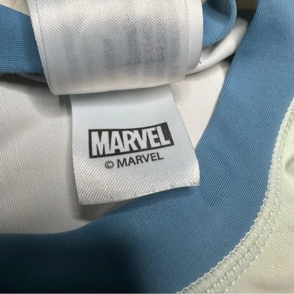 Disney Spider-Man Swimsuit 2 Pc Blue & White Size 6 - Picture 8 of 16